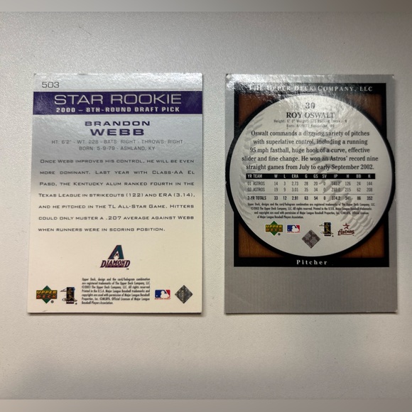 Pitcher Baseball Trading Cards Set - Picture 2 of 2